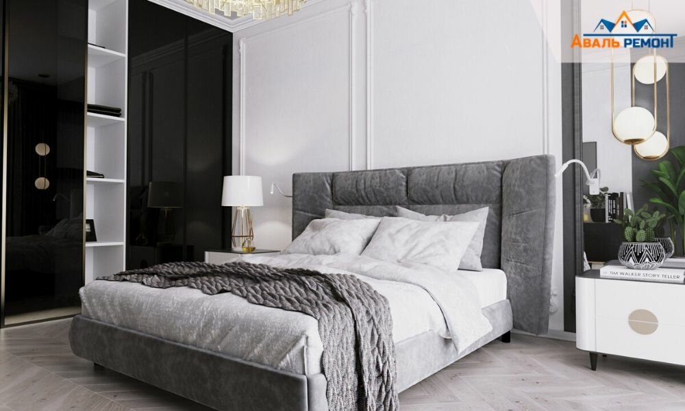  Встроенная мебель для спальни поможет выкроить дополнительных пару метров.
