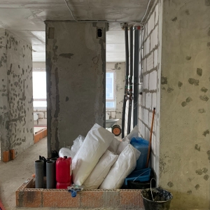 Ремонт четырехкомнатной квартиры в ЖК Переделкино ближнее процесс ремонта -  фото 13 Avalremont