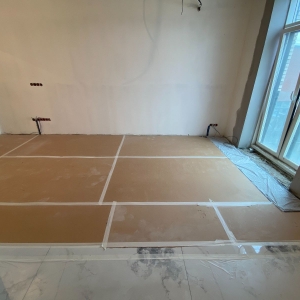 Ремонт трехкомнатной квартиры в ЖК Зиларт процесс ремонта -  фото 9 Avalremont