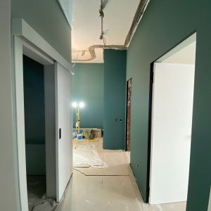 Ремонт двухкомнатной квартиры в ЖК "Мой адрес на Береговом" процесс ремонта -  фото 6 Avalremont