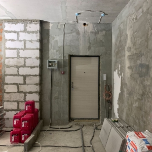Ремонт трехкомнатной квартиры в ЖК Зиларт процесс ремонта -  фото 8 Avalremont