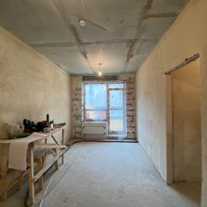 Ремонт двухкомнатной квартиры на пр. Астахова д.5 процесс ремонта -  фото 4 Avalremont